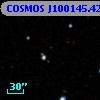COSMOS J100145.42+014500.5