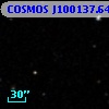 COSMOS J100137.64+014155.0