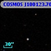 COSMOS J100123.70+014423.0