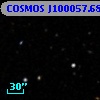 COSMOS J100057.68+014012.5