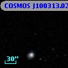 COSMOS J100313.02+015439.5