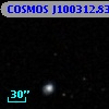 COSMOS J100312.83+015441.2