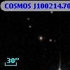 COSMOS J100214.70+015355.6