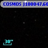 COSMOS J100047.60+015622.2