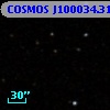 COSMOS J100034.31+015551.7