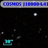 COSMOS J100004.41+015533.3