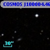 COSMOS J100004.46+015534.8