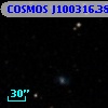 COSMOS J100316.38+020629.8