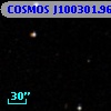 COSMOS J100301.96+015912.0