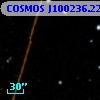 COSMOS J100236.22+020552.3