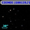 COSMOS J100139.71+020730.5