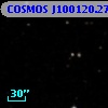 COSMOS J100120.27+020729.9