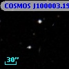 COSMOS J100003.19+020625.7