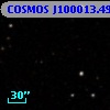 COSMOS J100013.49+020342.0