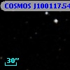 COSMOS J100117.54+020954.0