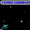 COSMOS J100004.89+020738.6