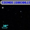 COSMOS J100300.17+022552.1