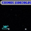 COSMOS J100206.05+022625.5