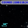 COSMOS J100110.34+022638.3