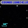 COSMOS J100242.19+023424.0