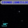 COSMOS J100251.93+022837.3