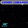 COSMOS J100144.07+022809.8
