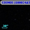 COSMOS J100024.67+023217.7