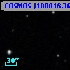 COSMOS J100018.36+022846.3
