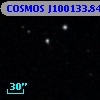 COSMOS J100133.84+023813.5