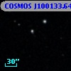 COSMOS J100133.64+023819.6