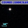 COSMOS J100026.68+023858.2
