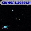 COSMOS J100304.94+024937.3