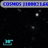 COSMOS J100021.66+025334.5