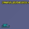 2MASS J02041831+1318533