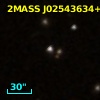 2MASS J02543634+1525443