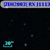 [ZEH2003] RX J1113.5+3225  2