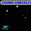 COSMOS J100141.74+013641.6