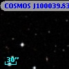 COSMOS J100039.83+013508.0