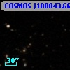 COSMOS J100043.66+014007.2