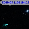 COSMOS J100104.27+024743.4