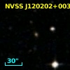 NVSS J120202+003309