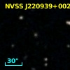 NVSS J220939+002333