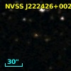 NVSS J222426+002737