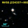NVSS J224337+002529