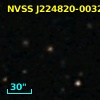 NVSS J224820-003217