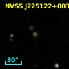 NVSS J225122+003512
