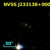 NVSS J233138+000740