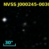 NVSS J000245-003040