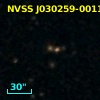 NVSS J030259-001133