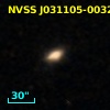 NVSS J031105-003252